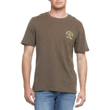 Quiksilver Canteen Towline T-Shirt - Short Sleeve in Canteen
