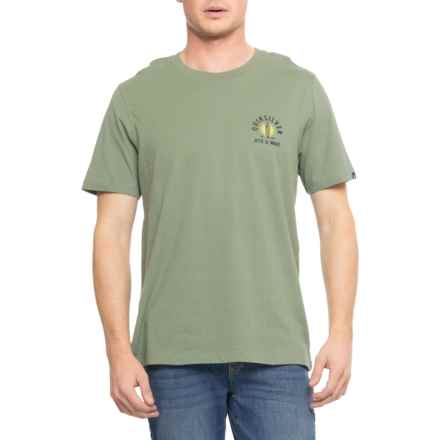 Quiksilver Canteen Towline T-Shirt - Short Sleeve in Sea Spray