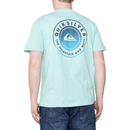 Quiksilver Check Me Out T-Shirt - Short Sleeve in Celadon