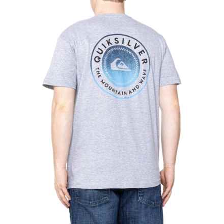 Quiksilver Check Me Out T-Shirt - Short Sleeve in Heather Grey