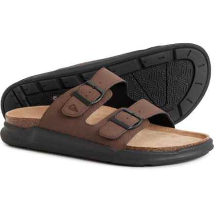Quiksilver Deck Double-Band Sandals (For Men) in Brown