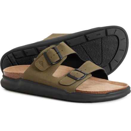 Quiksilver Deck Double-Band Sandals (For Men) in Olive