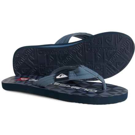 Quiksilver Dune Flip-Flops (For Men) in Navy/Navy