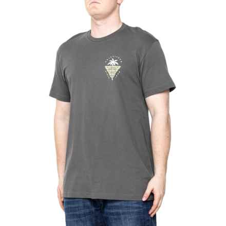 Quiksilver East Palm Break T-Shirt - Short Sleeve in Charcoal