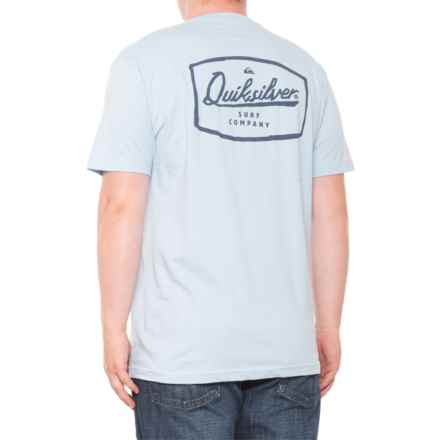 Quiksilver Edgy Vibes Graphic T-Shirt - Short Sleeve in Light Blue