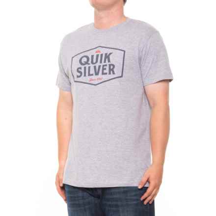 Quiksilver Empty Space T-Shirt - Short Sleeve in Grey