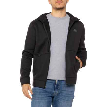 Quiksilver Expedition Hoodie - Full Zip in Black Onyx