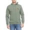 Quiksilver Fathom Graphic Fleece Hoodie in Sea Spray