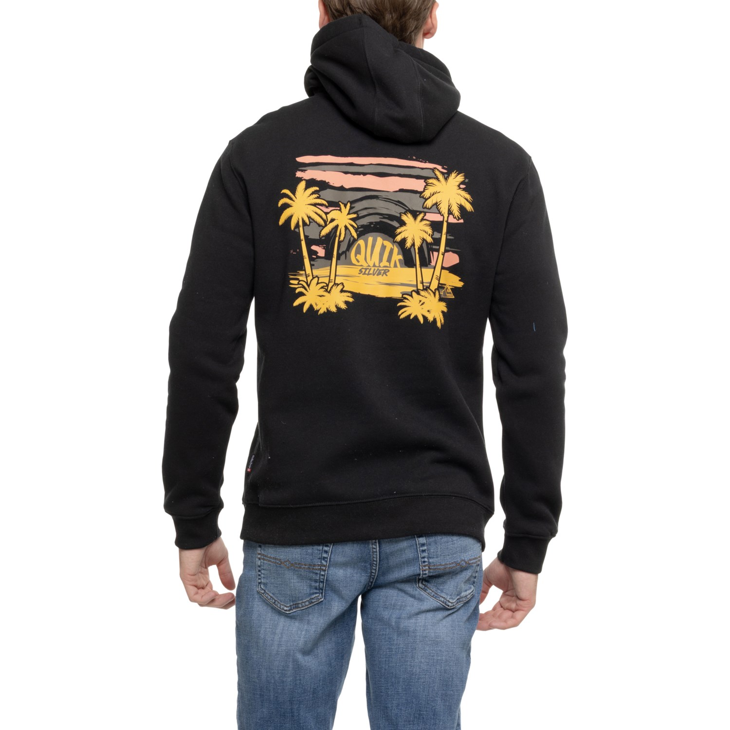 Quiksilver Fathom Graphic Fleece Hoodie - Save 33%
