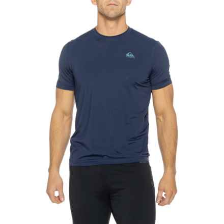 Quiksilver Friendly Active T-Shirt - Short Sleeve in Dress Blue