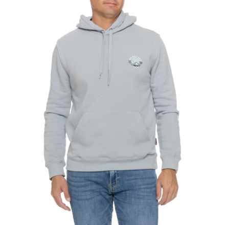 Quiksilver Gybe Graphic Fleece Hoodie in Quarry