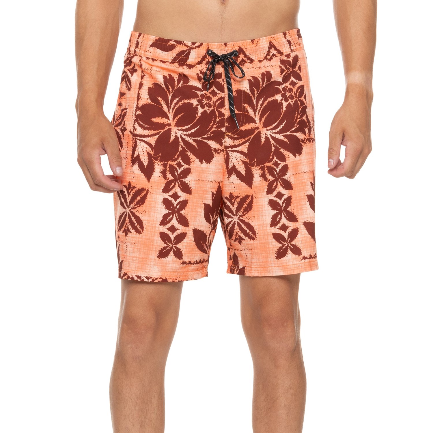 Quiksilver Halton Hawaiian Print Volley Swim Shorts - Save 56%