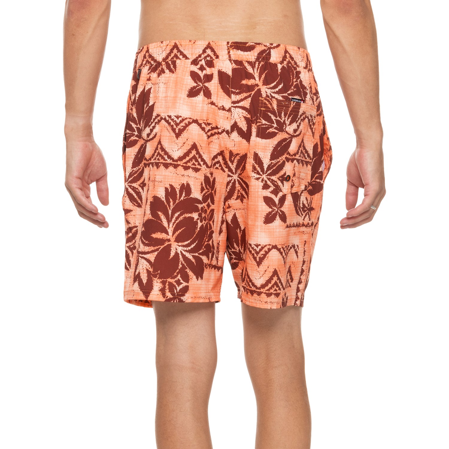 Quiksilver Halton Hawaiian Print Volley Swim Shorts - Save 56%