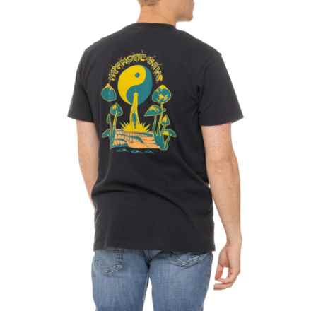 Quiksilver Hypnotic Wave STW T-Shirt - Organic Cotton, Short Sleeve in Black