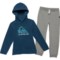 Quiksilver Infant Boys Fleece Hoodie and Joggers Set in Multi