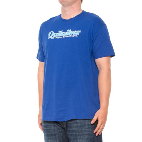 Quiksilver Instant History T-Shirt - Short Sleeve in Royal Blue
