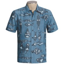 Quiksilver Kihei Cove Shirt - Short Sleeve (For Men) in Blue - Closeouts