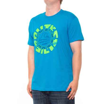Quiksilver Last Resort T-Shirt - Short Sleeve in Turquoise