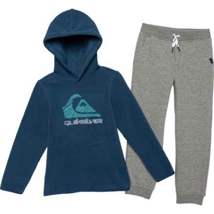 Quiksilver Little Boys Fleece Hoodie and Joggers Set in Multi