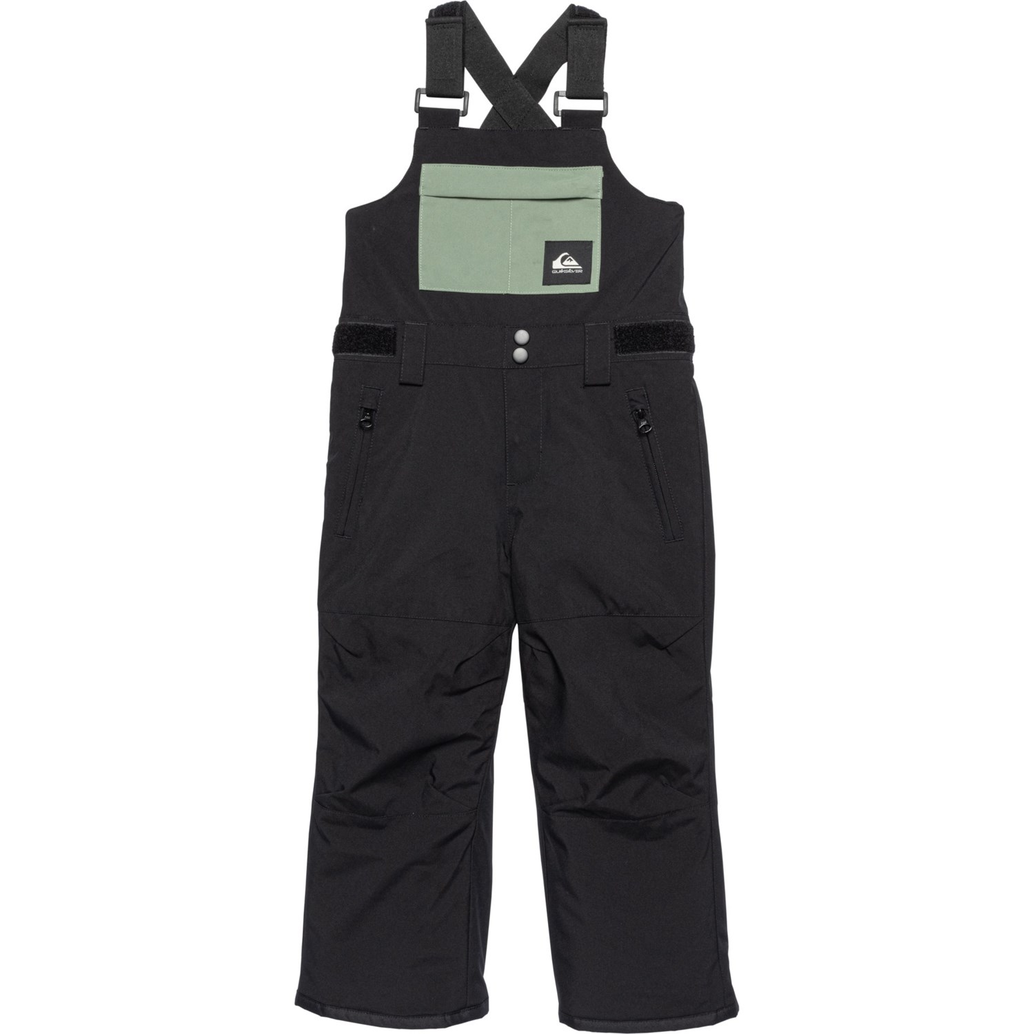 Kids Snow Bib Pants Waterproof Warm Insulated For Winter - Black store 2T - Large