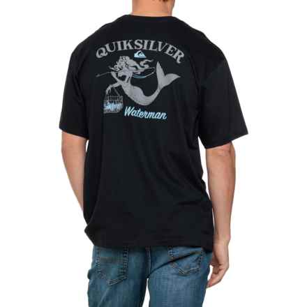 Quiksilver Mer Maiden QMT0 T-Shirt - Short Sleeve in Black