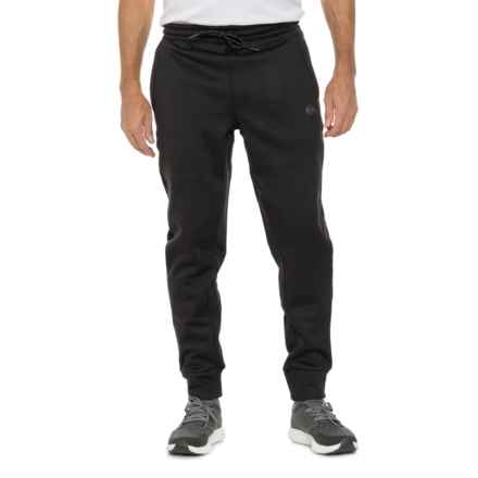 Quiksilver Mesh Fleece Joggers in Black Onyx