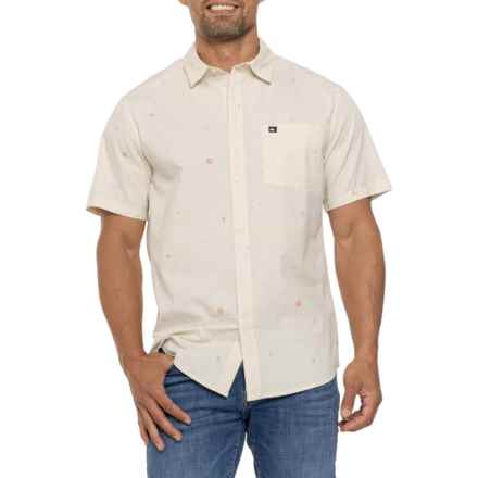 Quiksilver Mini Mo Classic Woven Shirt - Short Sleeve in Birch