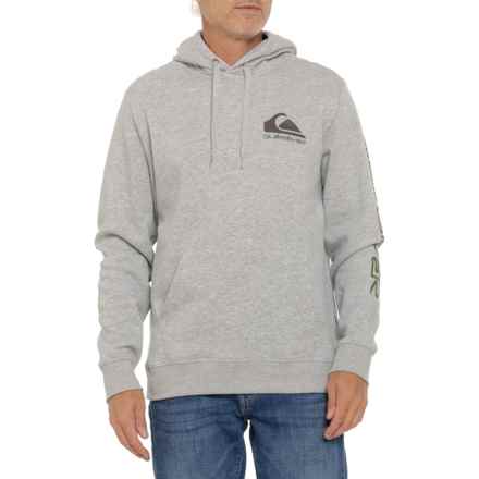 Quiksilver Omni Logo Hoodie in Heather Grey