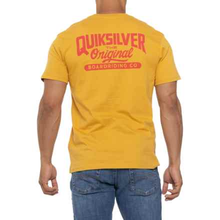 Quiksilver Original Script MTO T-Shirt - Short Sleeve in Mustard