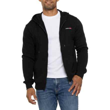 Quiksilver Red Box Full-Zip Hoodie in Black