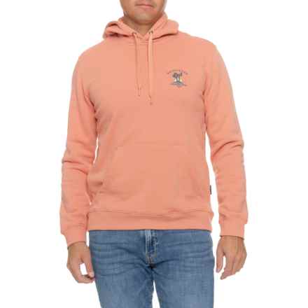 Quiksilver Repose Graphic Fleece Hoodie in Canyon Clay