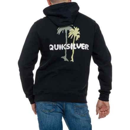 Quiksilver Shade Graphic Hoodie in Black