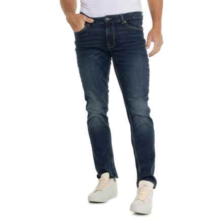 Quiksilver Slim Fit Jeans in Blue Mountain
