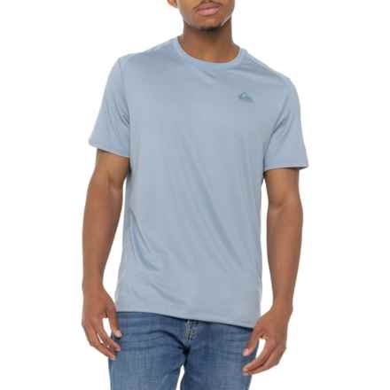 Quiksilver Smooth Basic T-Shirt - Short Sleeve in Dusty Blue