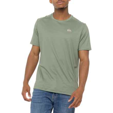 Quiksilver Smooth Basic T-Shirt - Short Sleeve in Sea Spray