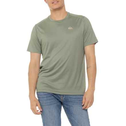 Quiksilver Smooth Basic T-Shirt - Short Sleeve in Sea Spray