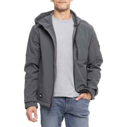 Quiksilver Softshell Jacket in Charcoal