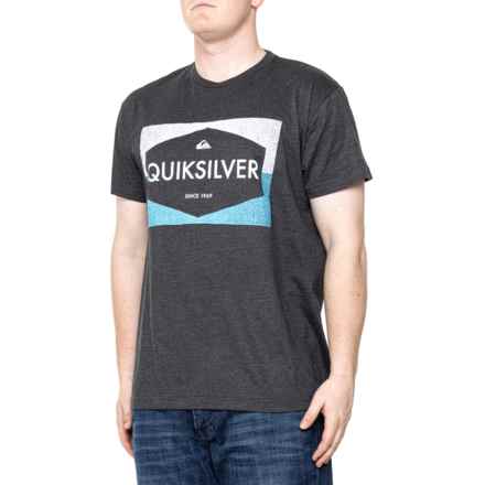 Quiksilver Star Factory T-Shirt - Short Sleeve in Charcoal Heather