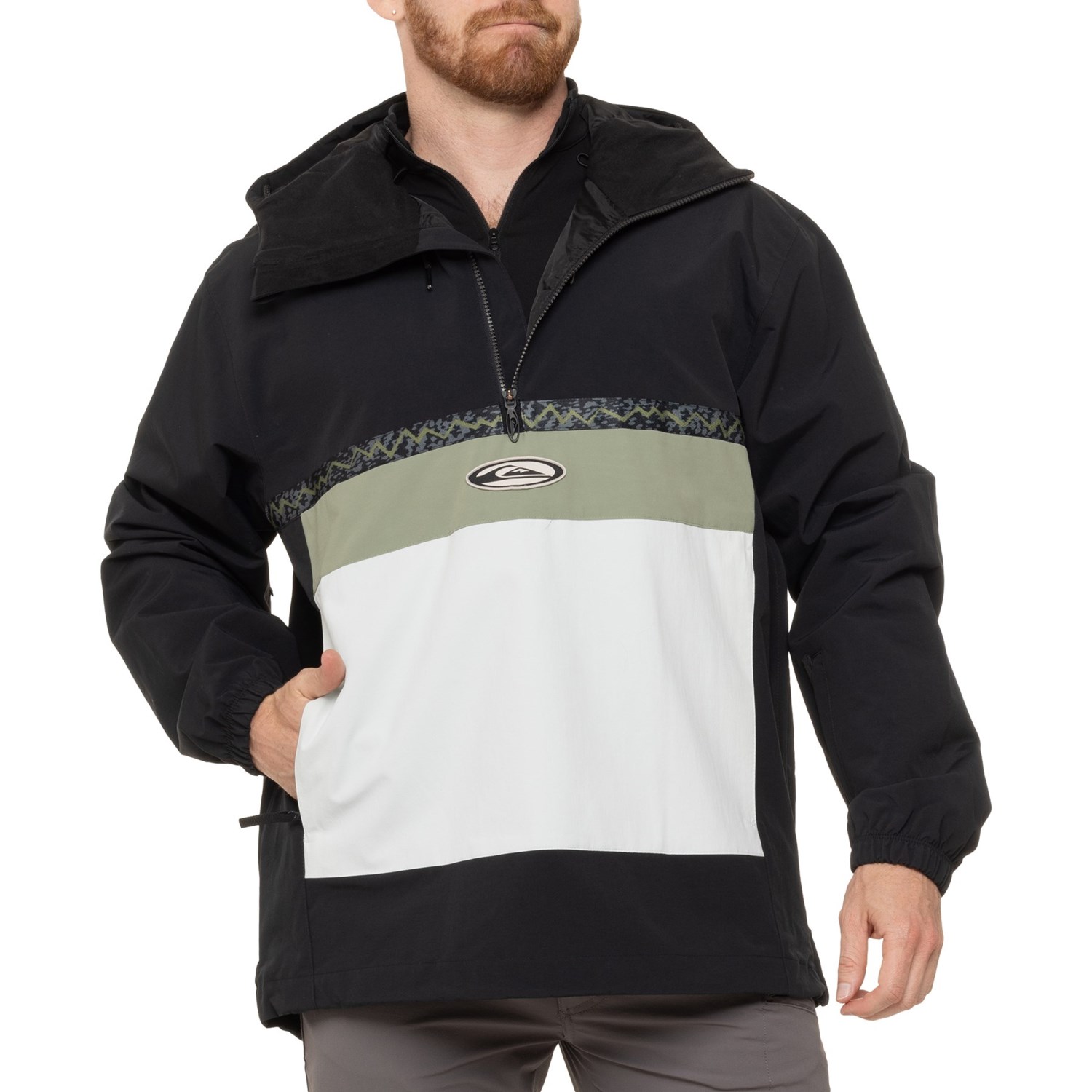 Quiksilver Steeze Ski Jacket - Waterproof, Zip Neck - Save 55%
