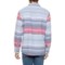 7CNMR_2 Quiksilver Striped Shirt Jacket