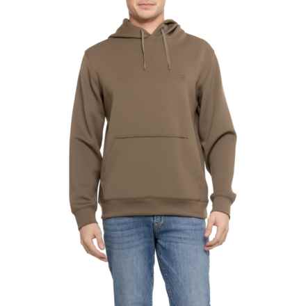 Quiksilver Teddy Embossed Hoodie in Canteen Brown