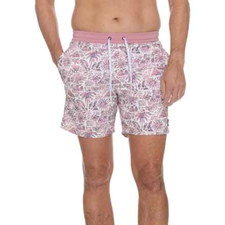 Quiksilver Treasure Volley Swim Shorts in Dusty Rose