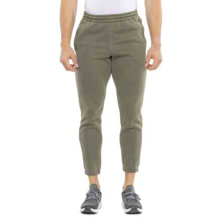Quiksilver Washed Coast Joggers in Olive Branch Green