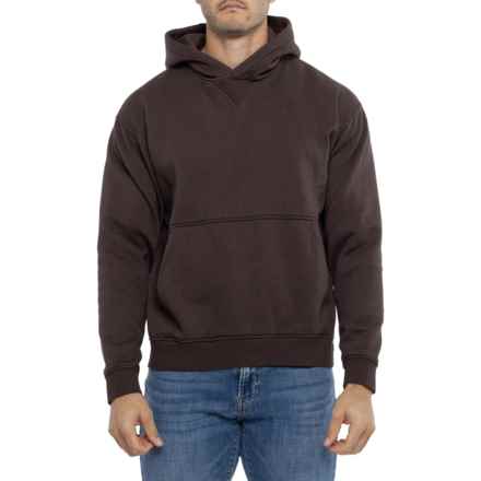Quiksilver Washed Pacific Hoodie in Chocolate Brown