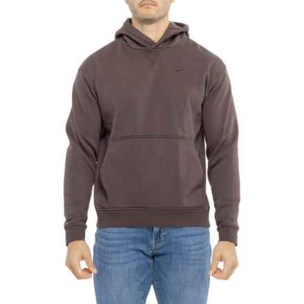 Quiksilver Washed Pacific Hoodie in Chocolate Torte Brown