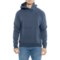 Quiksilver Washed Pacific Hoodie in Dress Blue
