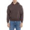 Quiksilver Washed West Coast Hoodie in Chocolate Brown