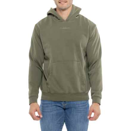 Quiksilver Washed West Coast Hoodie in Olive Branch Green