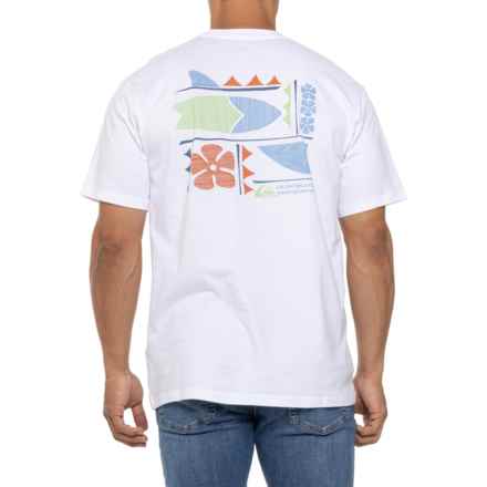 Quiksilver Waterman Board Builder QMT0 T-Shirt - Short Sleeve in White