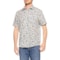 Quiksilver Waterman Patron Printed Tech Woven Shirt - Short Sleeve in White
